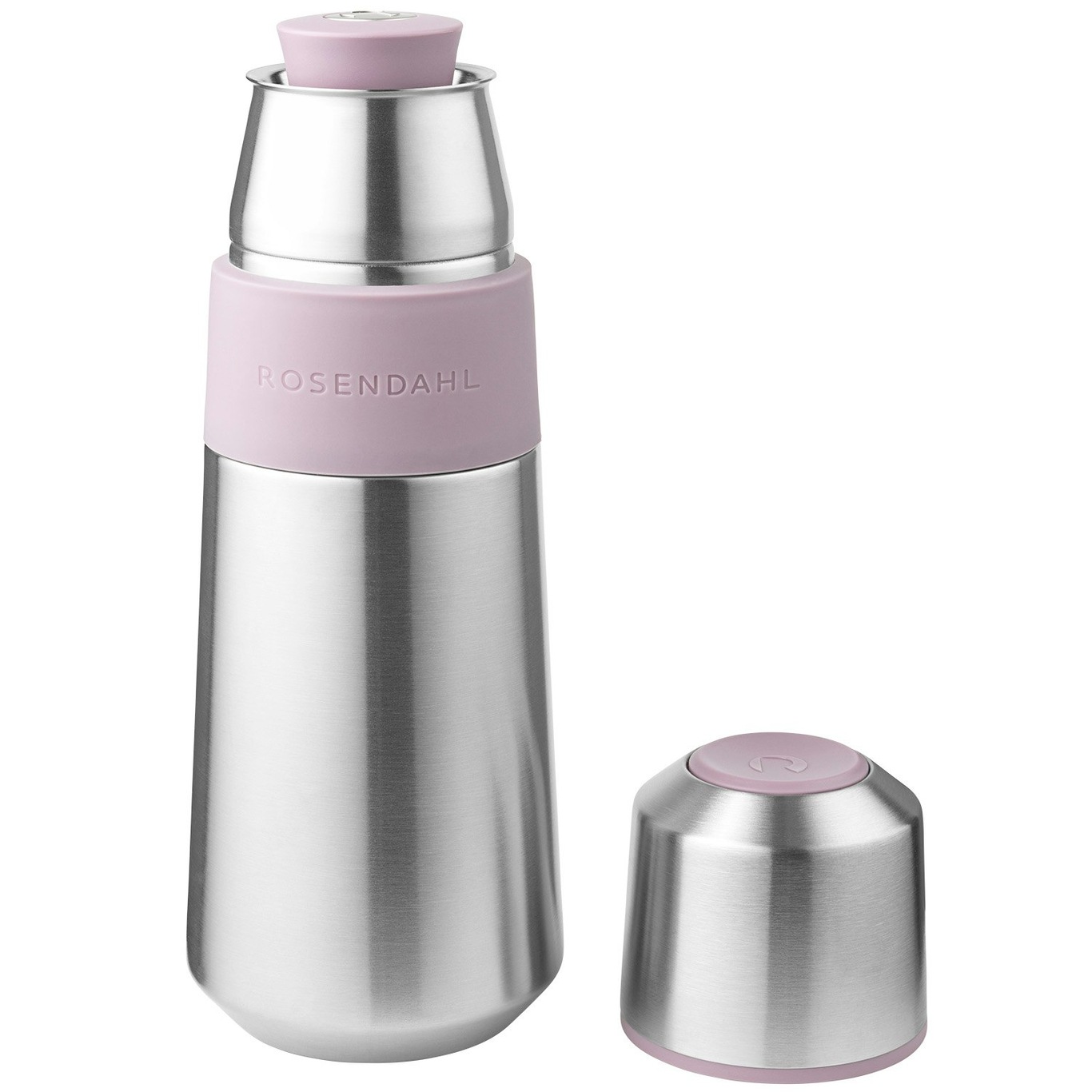 Keep Cool Thermos Bottle 0,6 L, Soft Rose - Stelton @ RoyalDesign