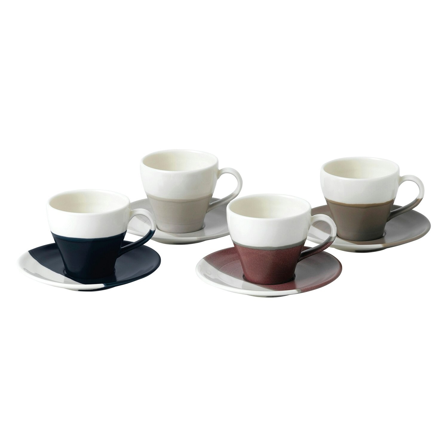 American Atelier Ceramic Mini Espresso Cups Set of 4