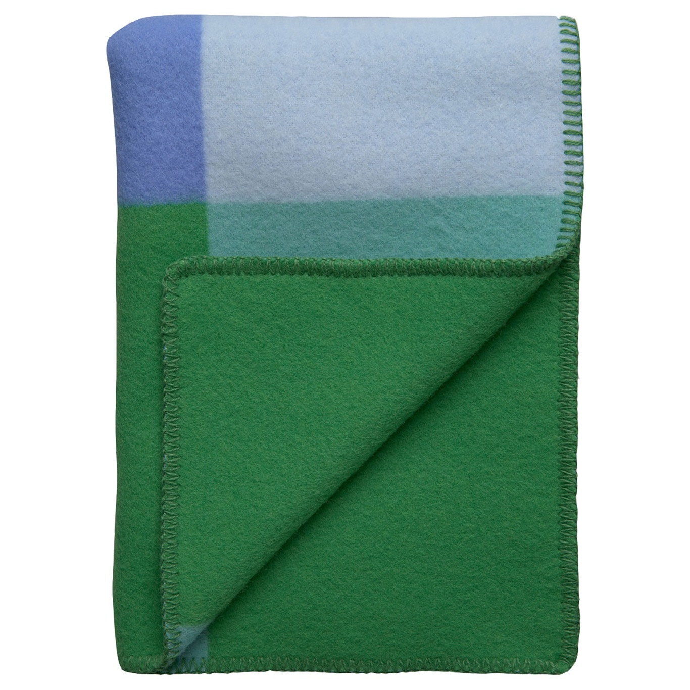 Syndin Wool Plaid 200x135 cm, Blue / Green
