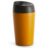 Bodum - 11093-913 - Travel Mug - Mug de Voyage isotherme - Double Paroi  Inox - Couvercle à vis - 0.35 L - Blanc
