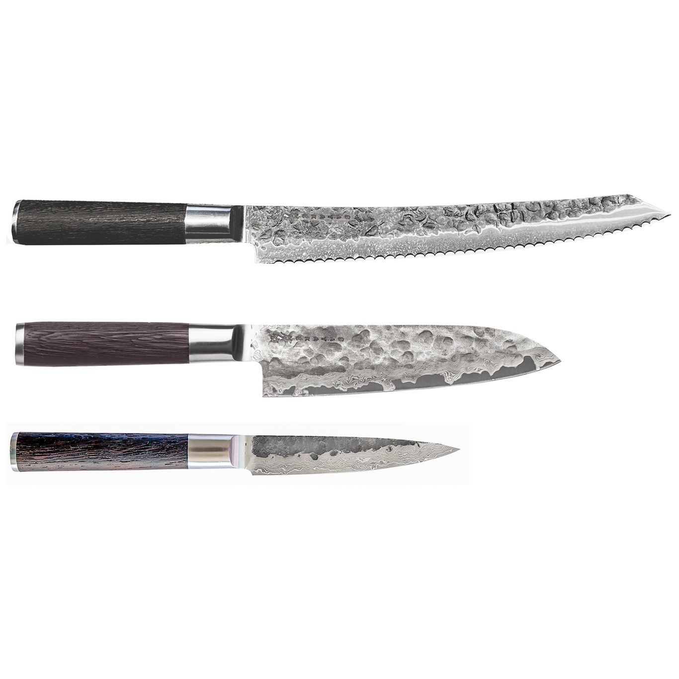 Kuro Knife Set, 3 Pieces - Satake @ RoyalDesign