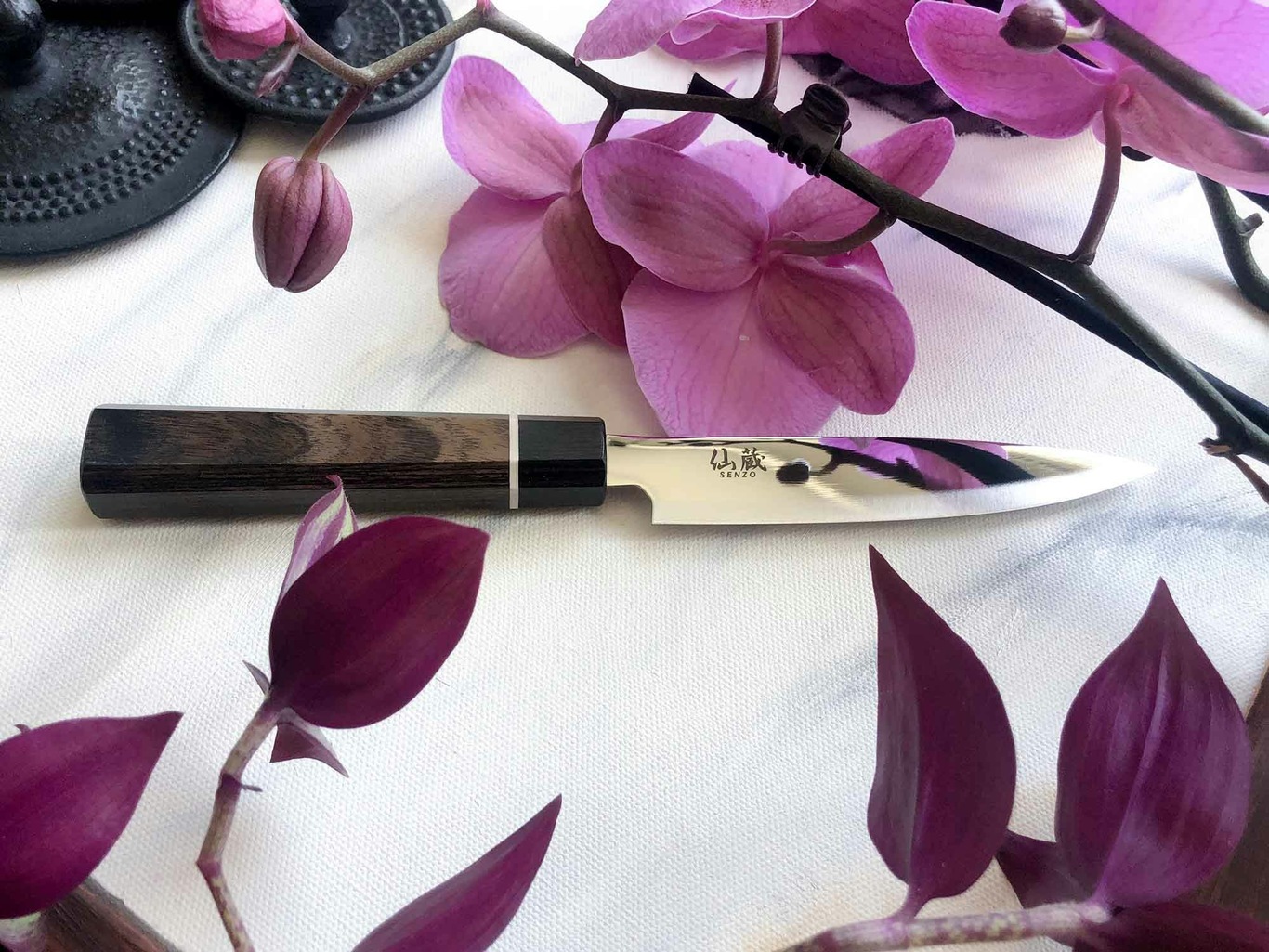 Gin'Iro Gyuto Paring Knife, 12 cm - Senzo @ RoyalDesign