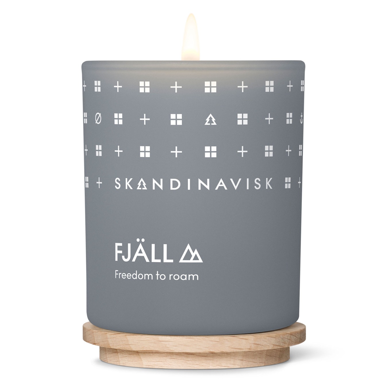 FJÄLL Scented Candle With Lid 65 g
