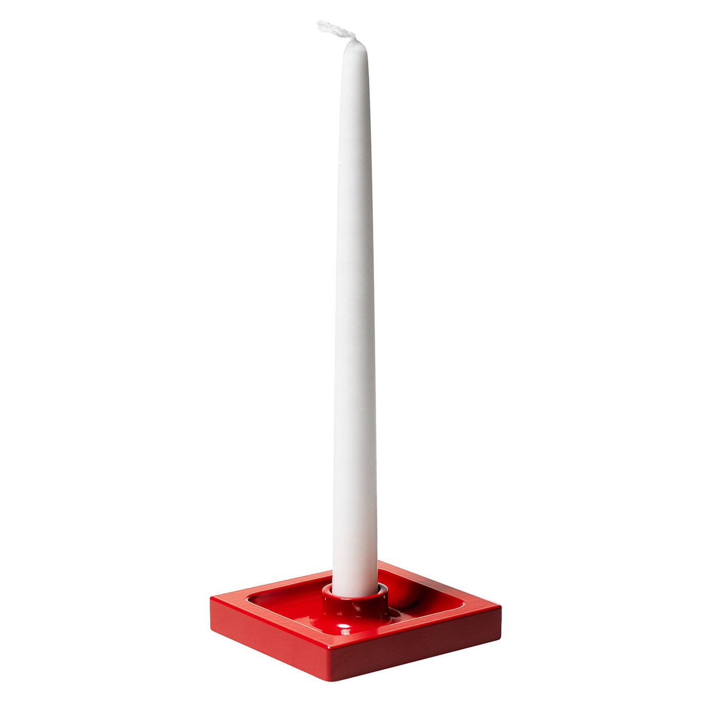 Crater 1 Candle Holder, Red