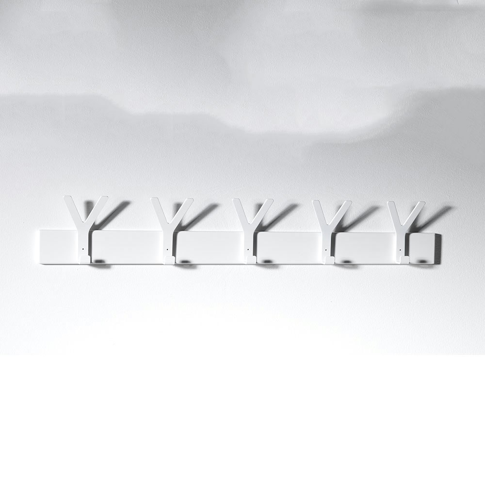 Y Wall Hook Strip, White - SMD Design @ RoyalDesign
