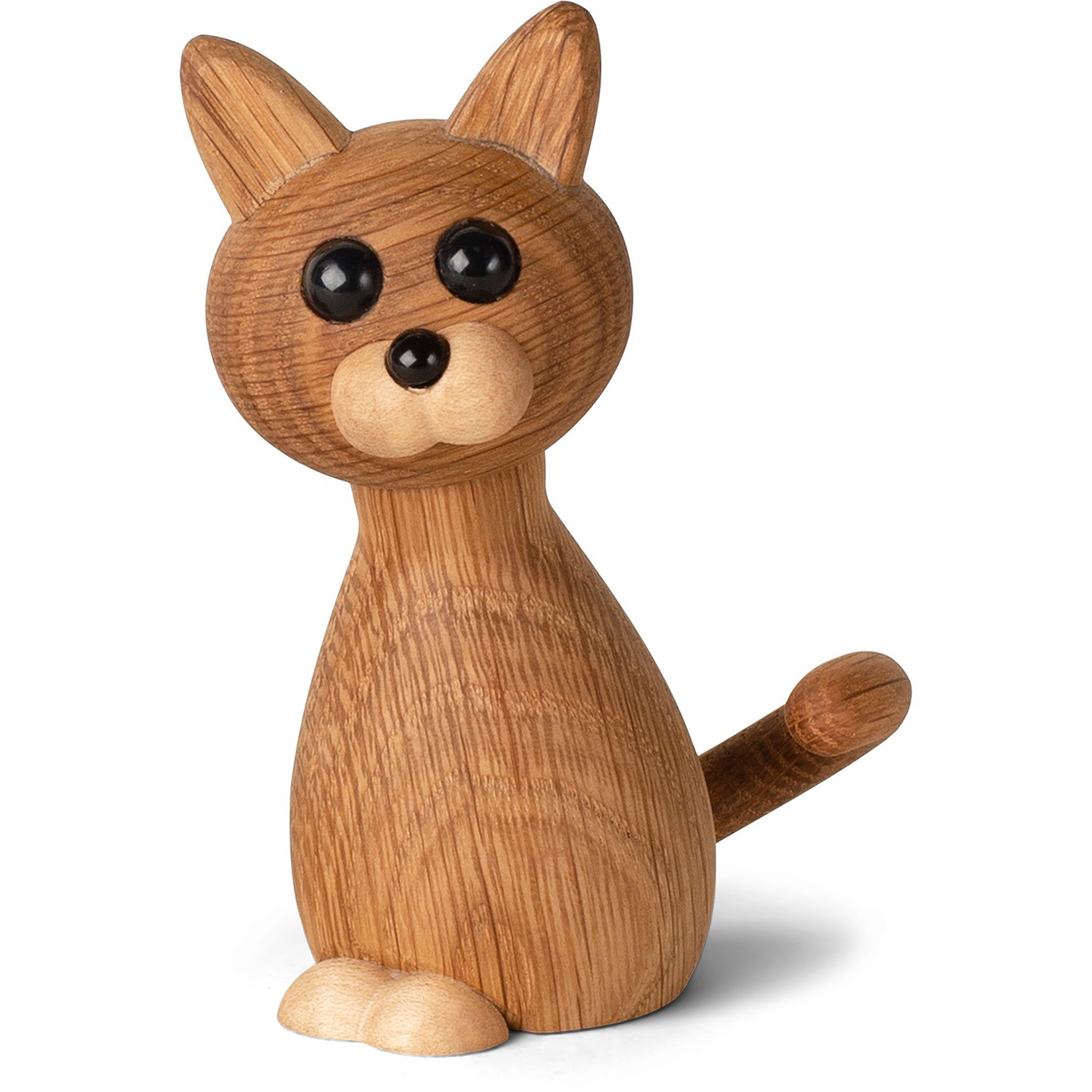 Faith Cat Wooden Figurine 9.5 cm