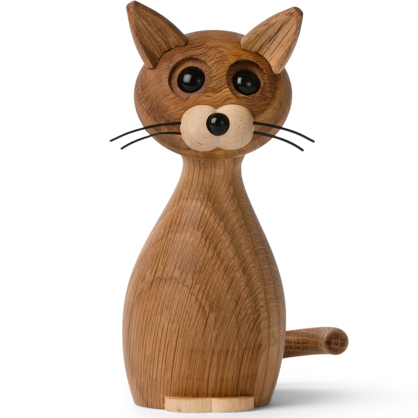 Lucky The Cat Wooden Figurine 15,9 cm
