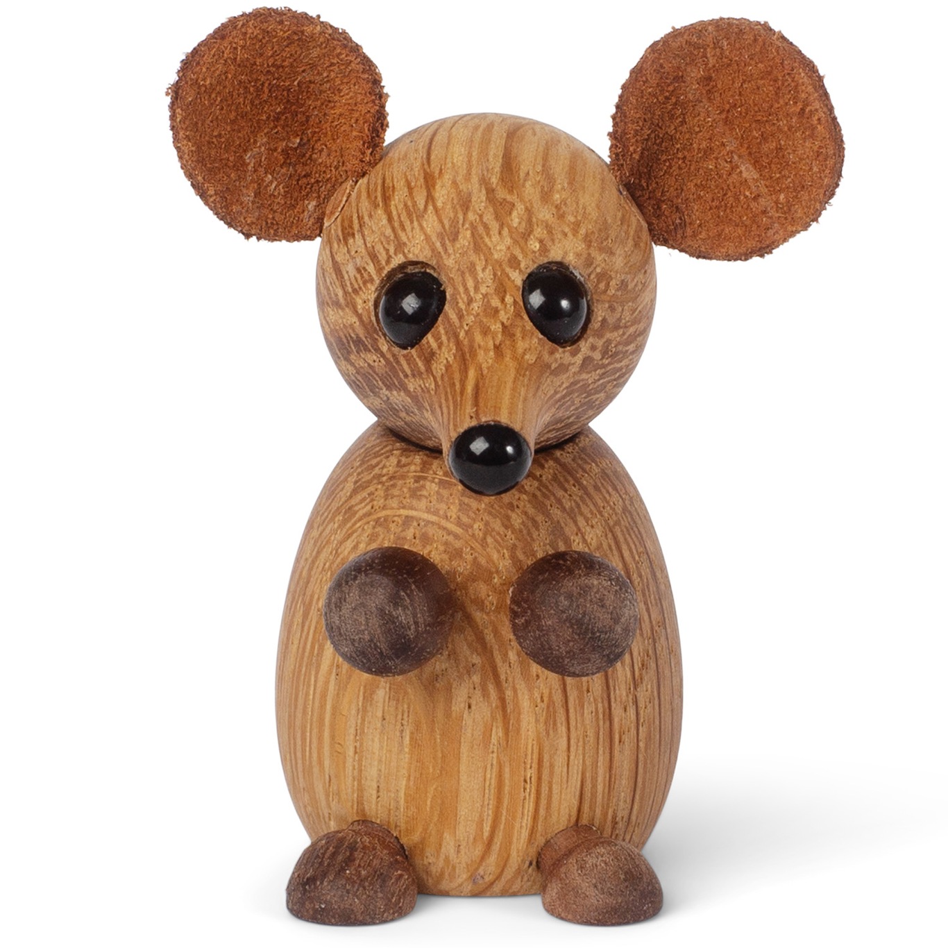 The City Mouse Wooden Figurine 6,7 cm