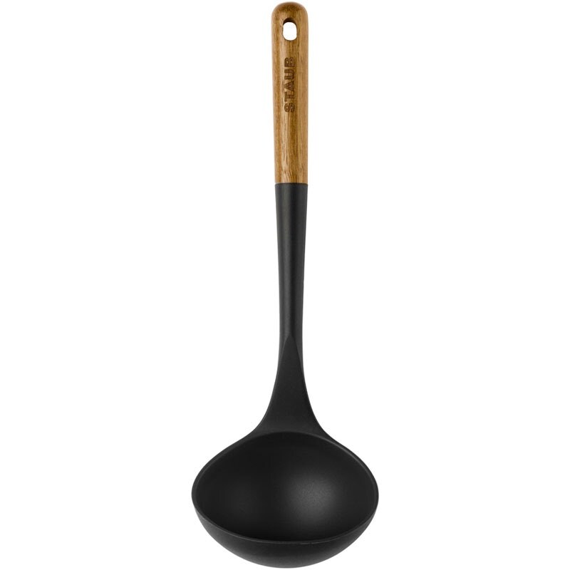 Serving Spoon Silicone / Acacia Wood 31 cm - Staub @ RoyalDesign