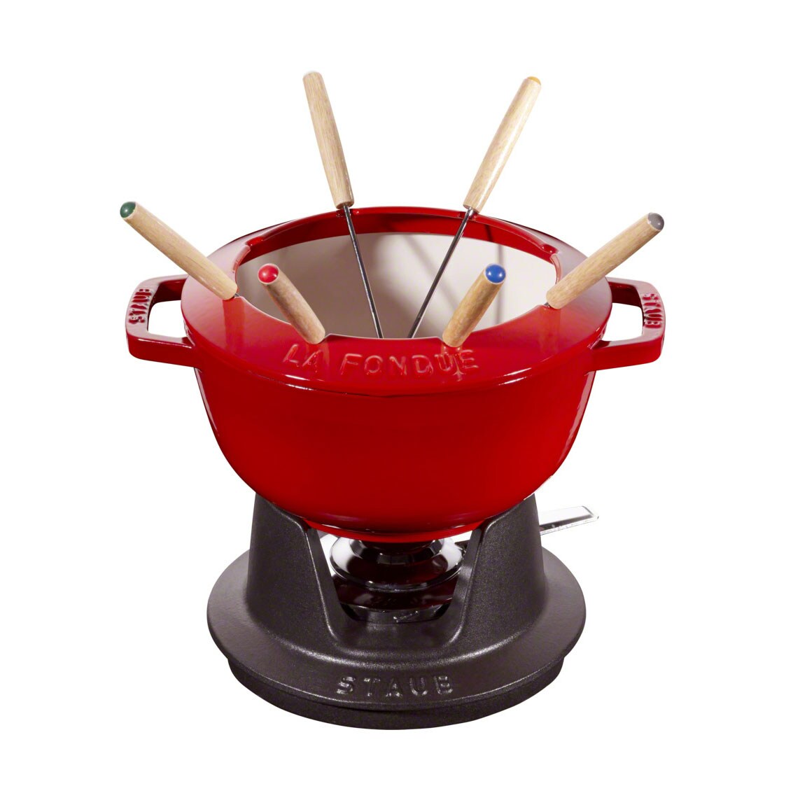 Service à fondue Rouge 24 cm - Table & Cook