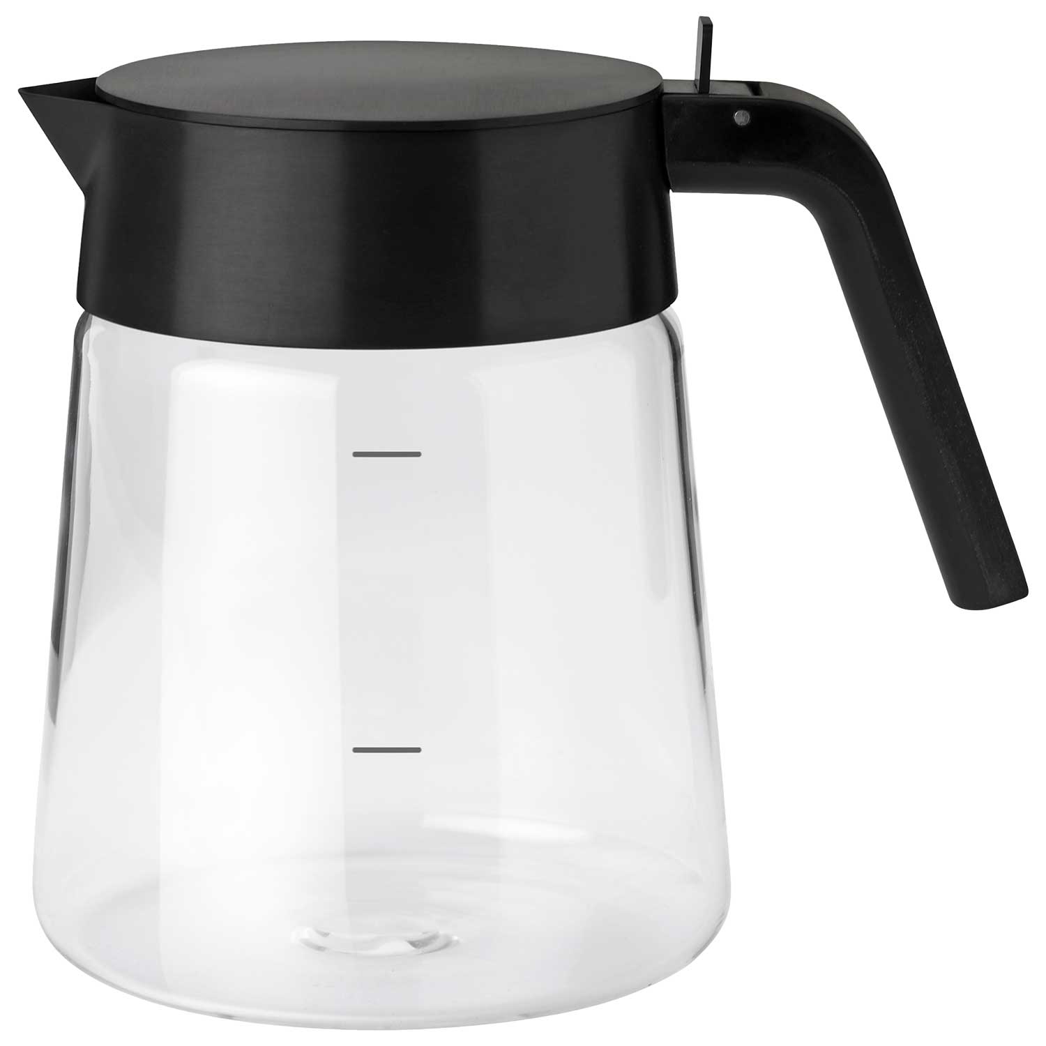 Stelton Nohr Jug 1,2 L - Coffee Pots Borosilicate Glass Clear - 611