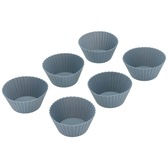 Kitchenware by Tareq Taylor Pecan Muffin Tin 33x24 cm - Muffin & Cupcake Tins Silicone Indigo - 26608