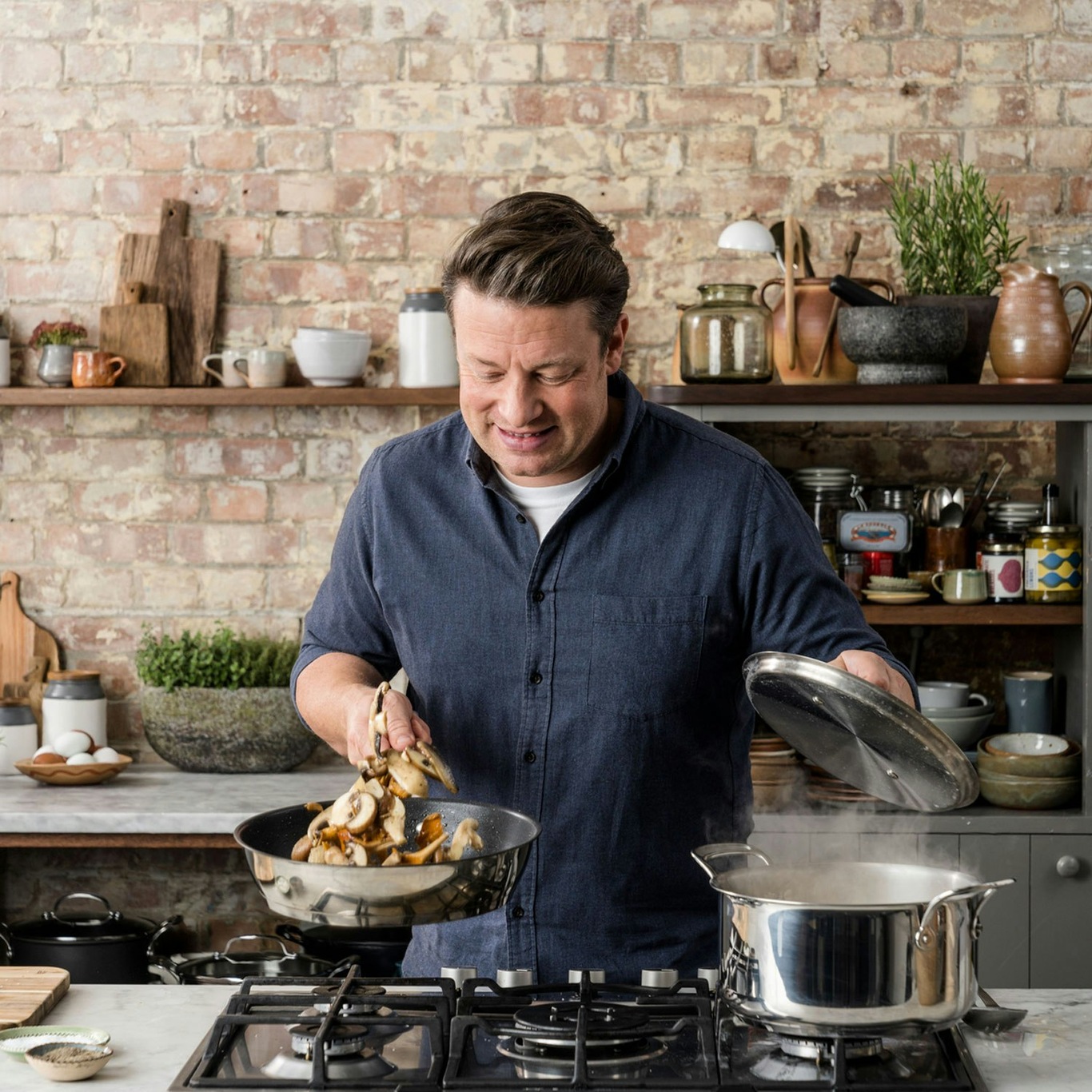 Jamie Oliver Tefal Jamie Oliver Cook's Classics Sautepan 24 Cm / 3