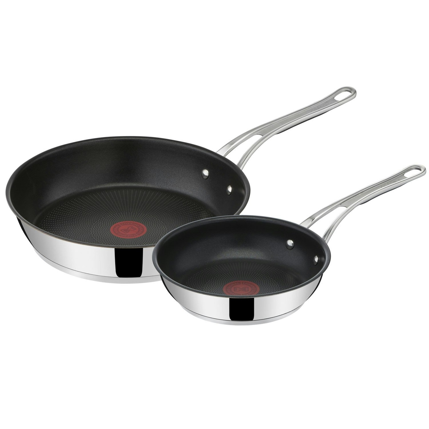 Jamie Oliver by Tefal H801S514 Stainless Steel 5 Piece Cookware Set - Red