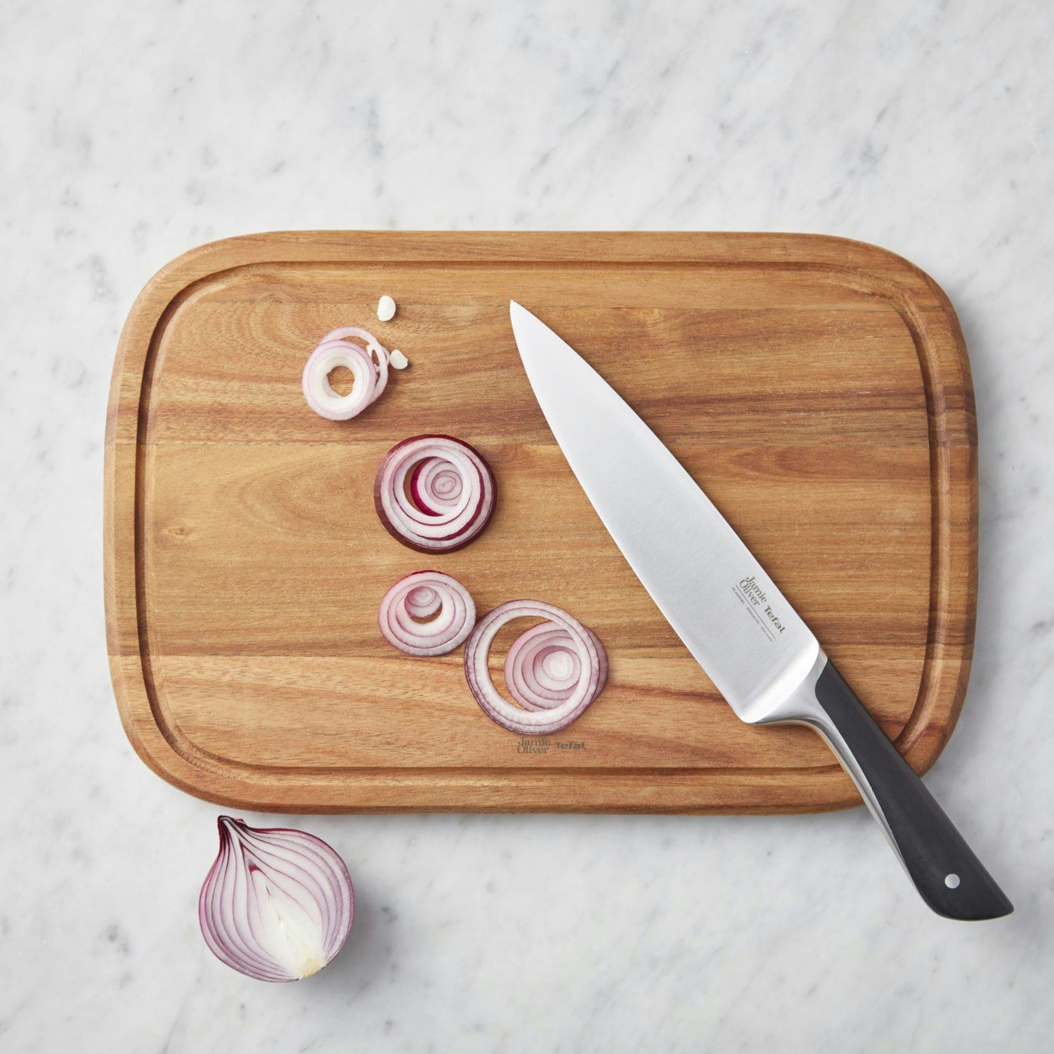 Jamie Oliver Tefal Jamie Oliver Knife Set 4pcs - ensemble de couteaux 