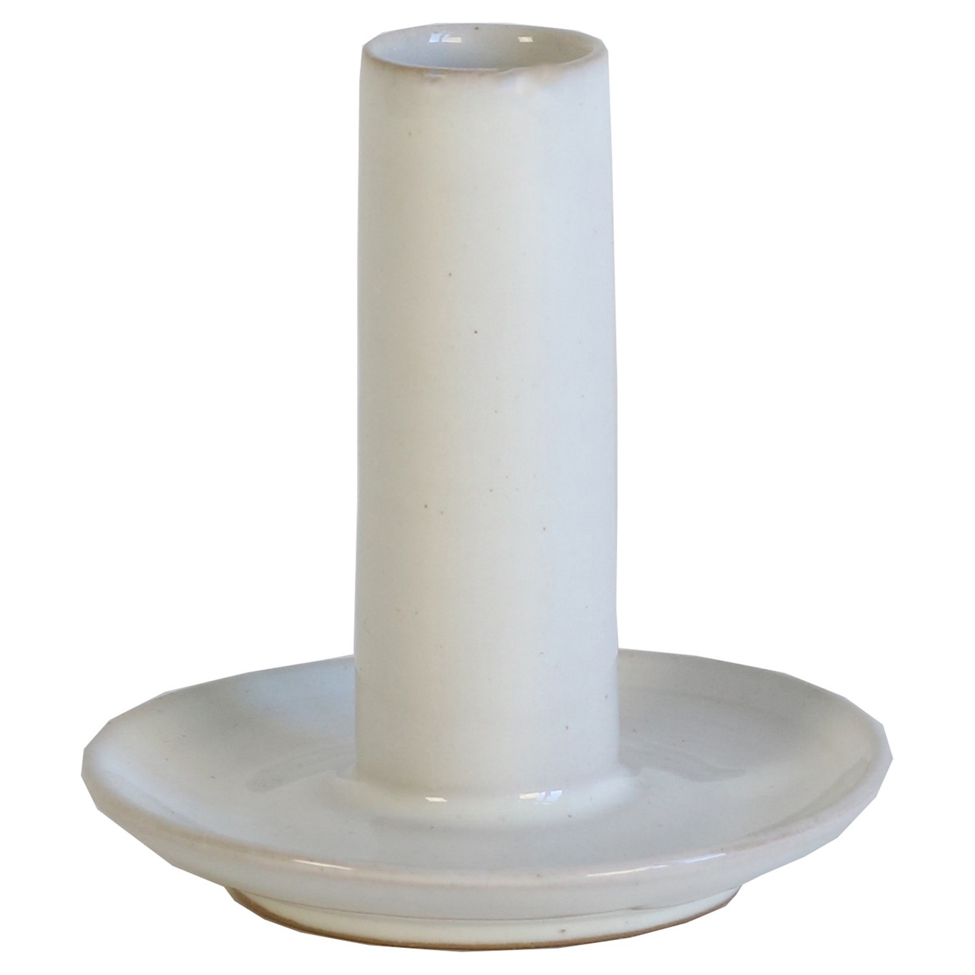 Lou Candle Holder, White