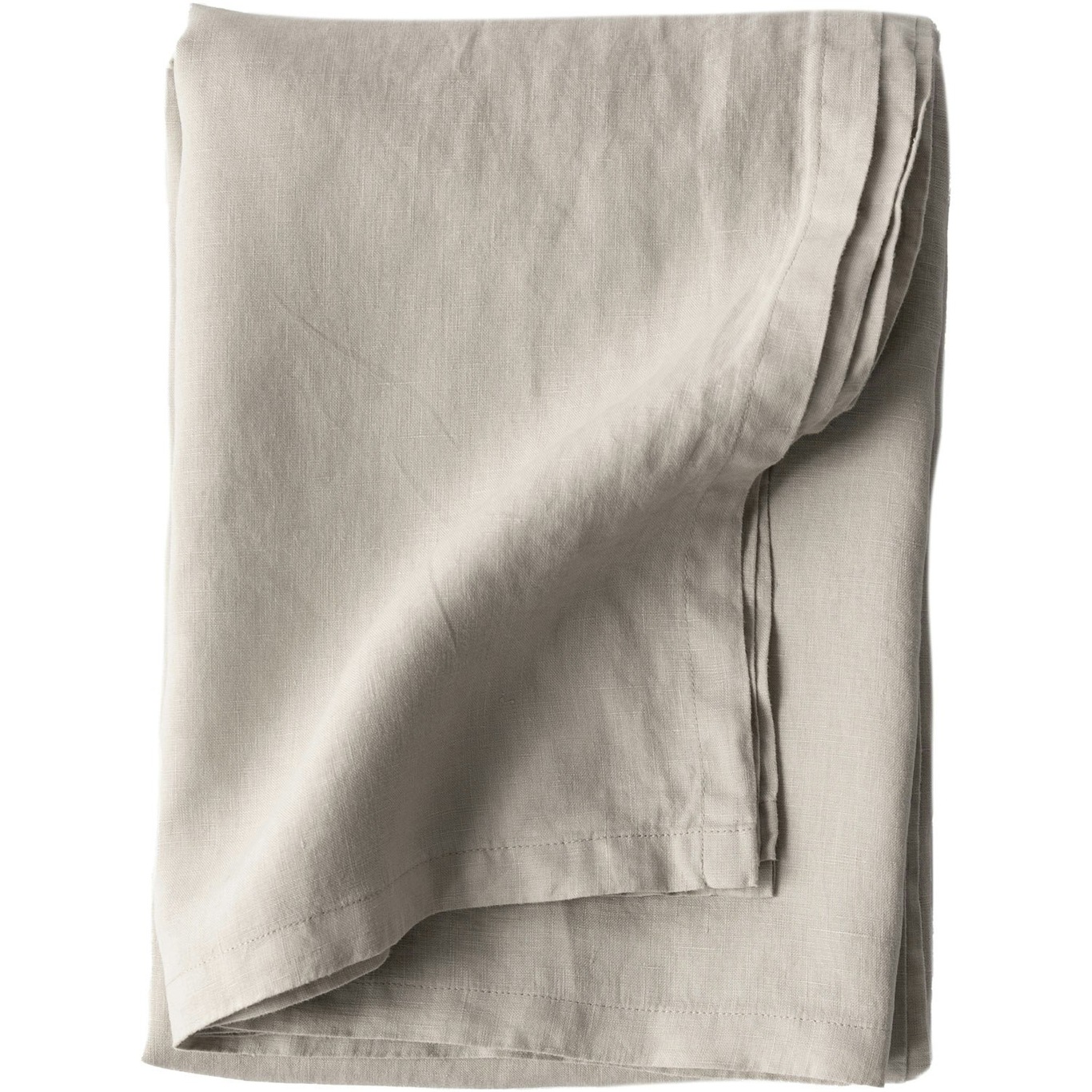 Linen Table Cloth 145x270 cm, Warm Grey