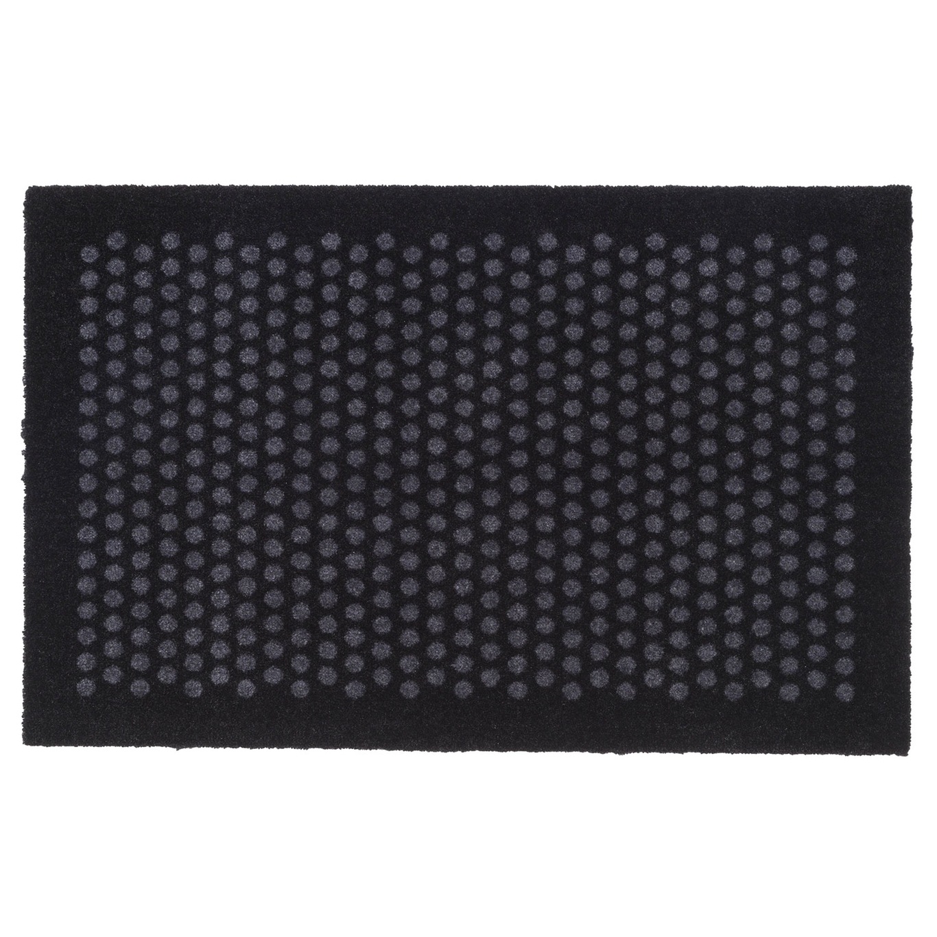 Dot Doormat 60x90cm, Black/Grey