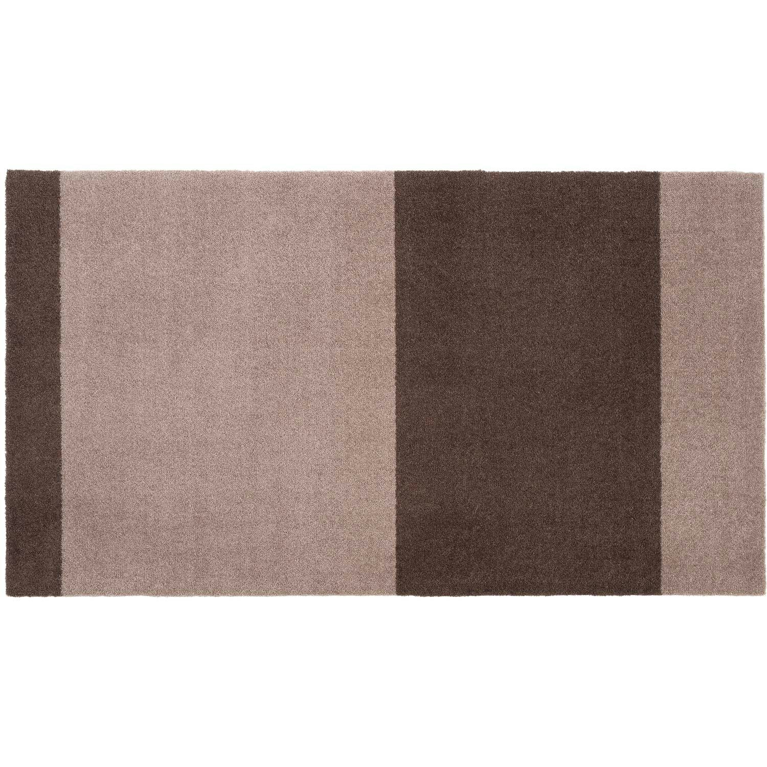 Puur Gevestigde theorie Ten einde raad Stripes Rug Sand / Brown, 67x120 cm - Tica Copenhagen @ RoyalDesign