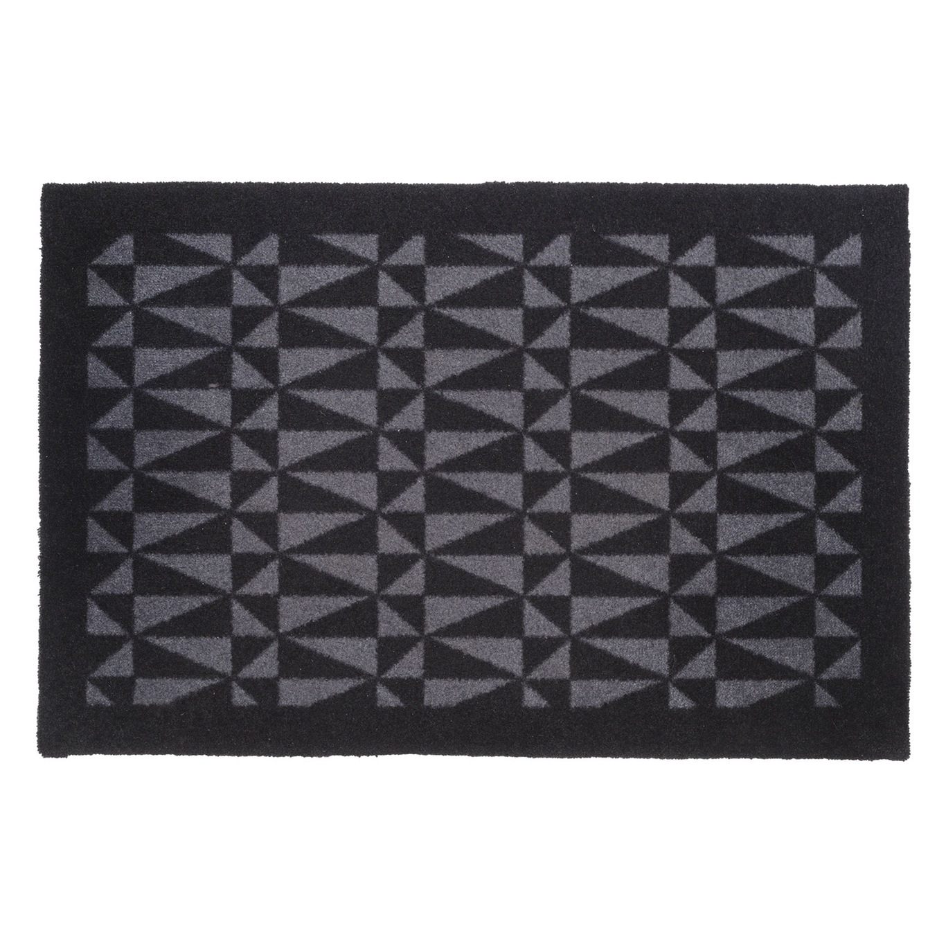 Graphic Doormat 60x90cm, Black/Grey