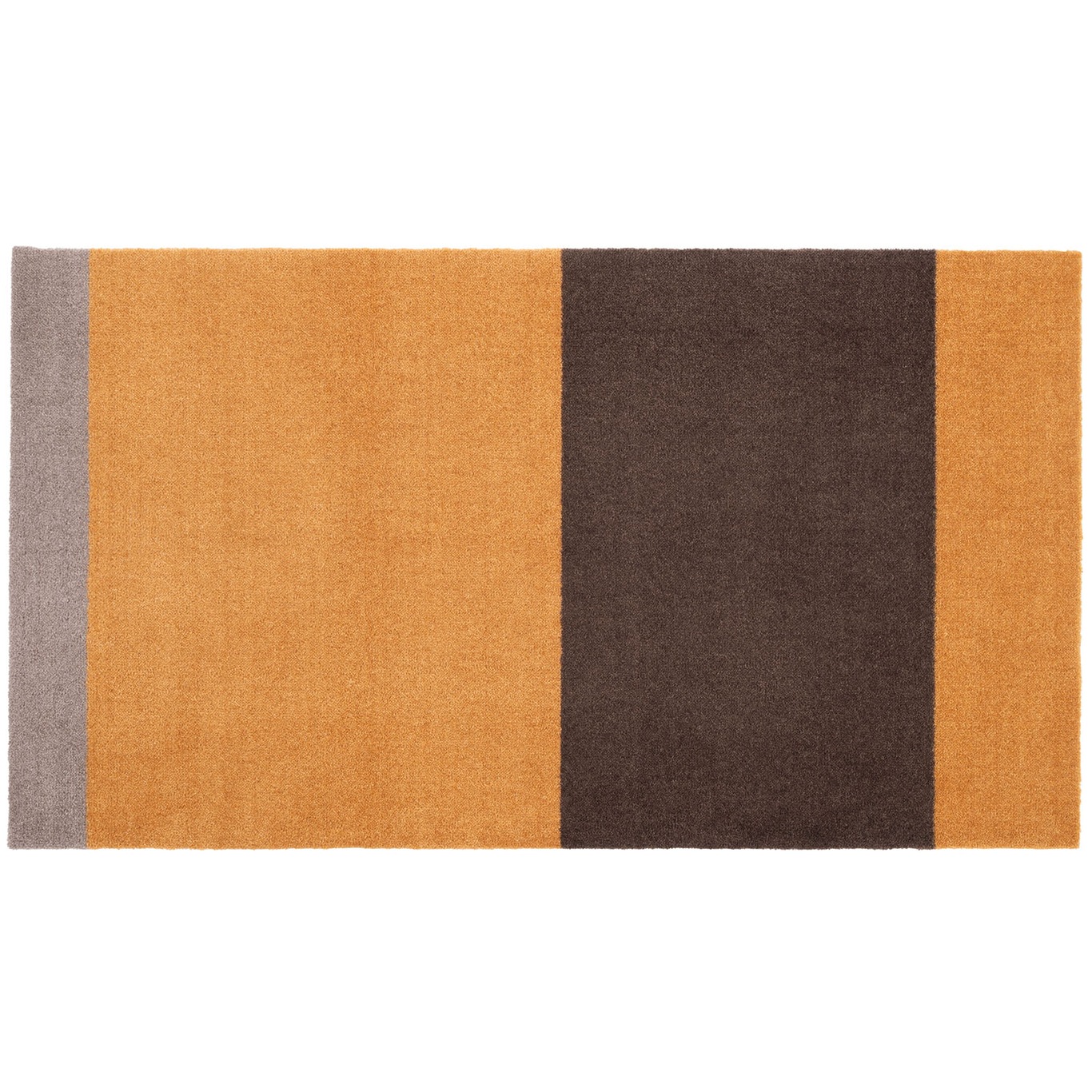 Stripes Rug Dijon/Brown, 67x120 cm