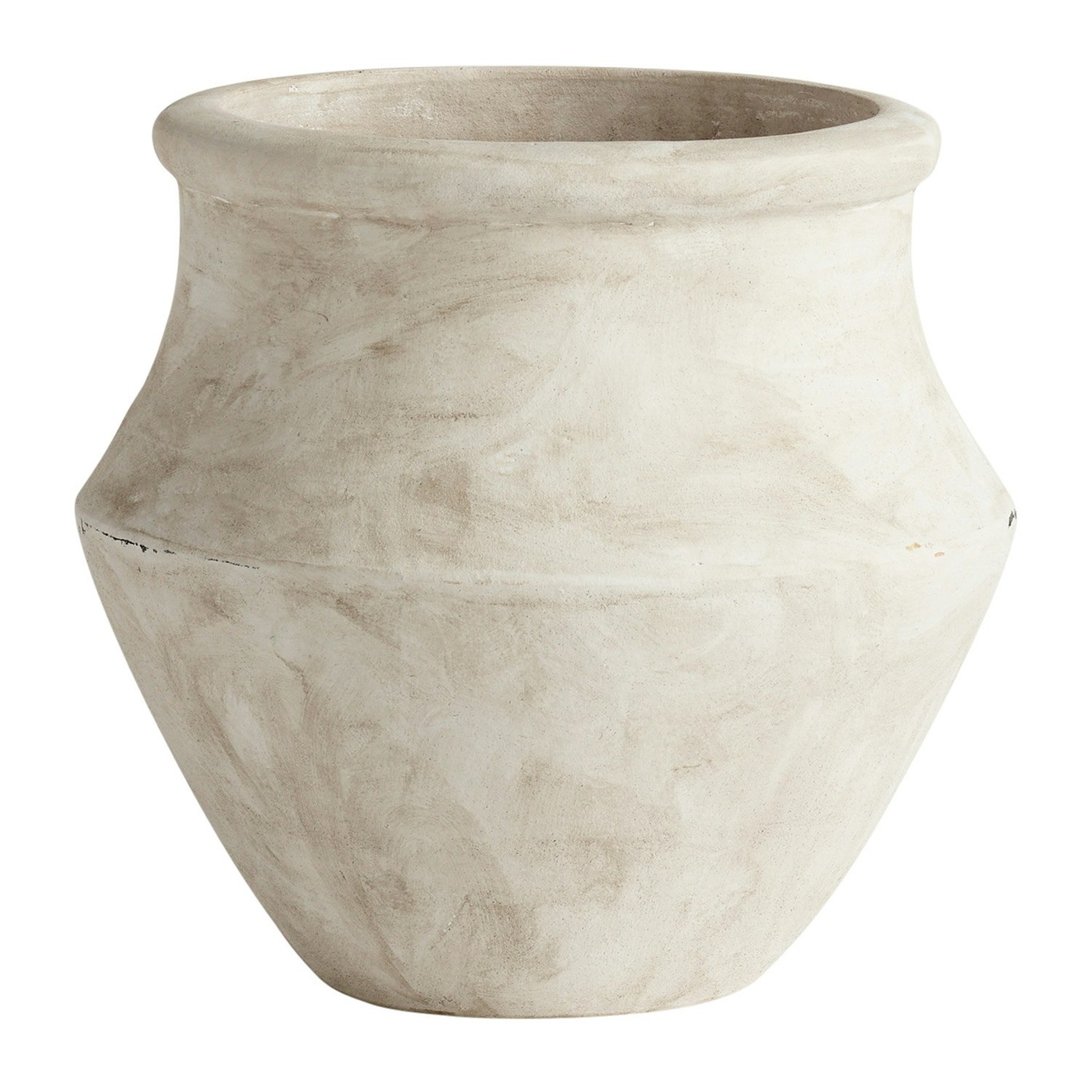 Greek Pot White, 34 cm