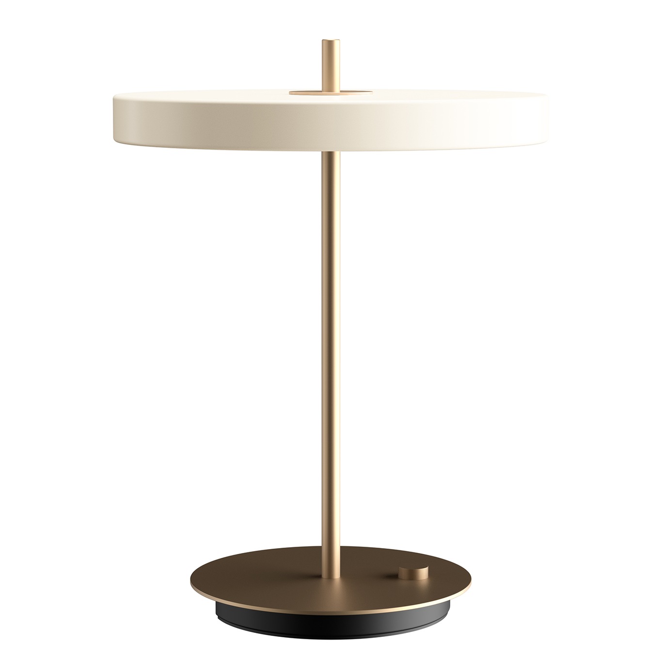 Asteria Table Lamp, Pearl White