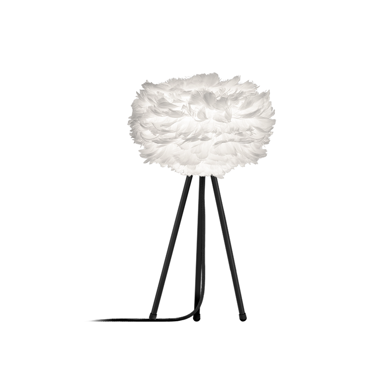 Eos Table Lamp Ø35 cm, White/Black