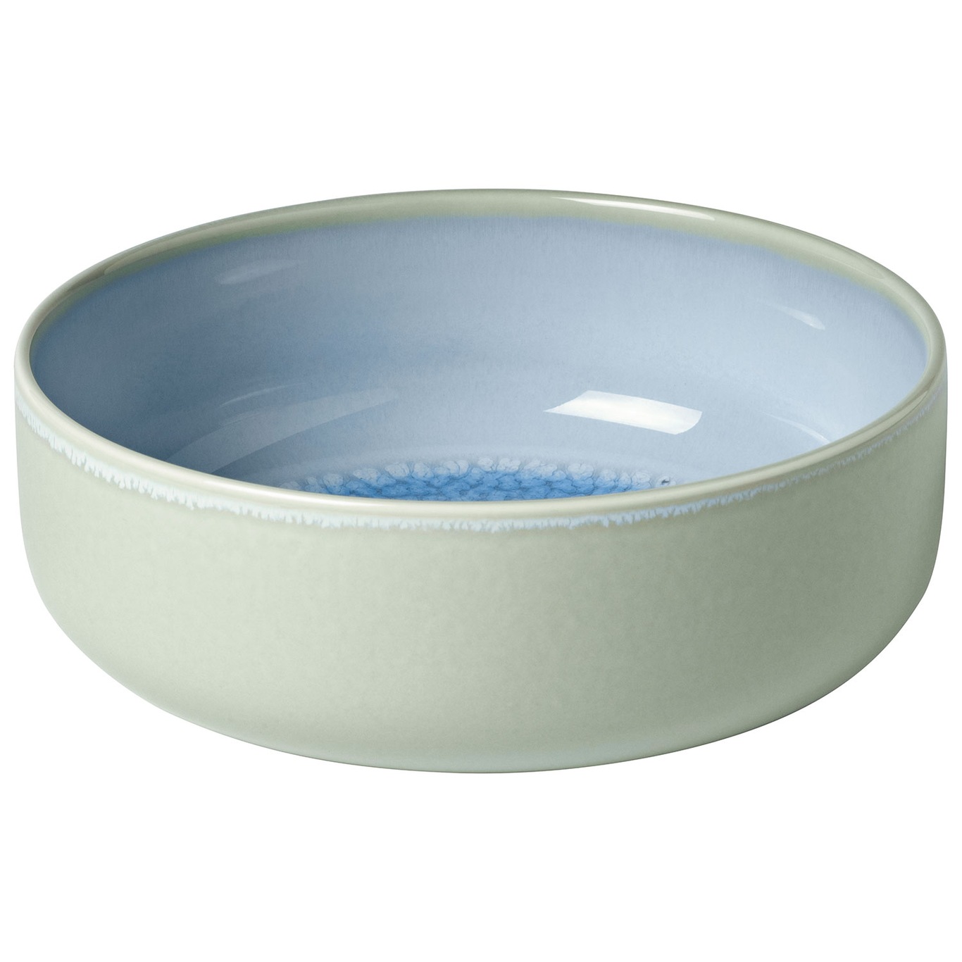 Crafted Blueberry Bowl Turquoise, 16 cm