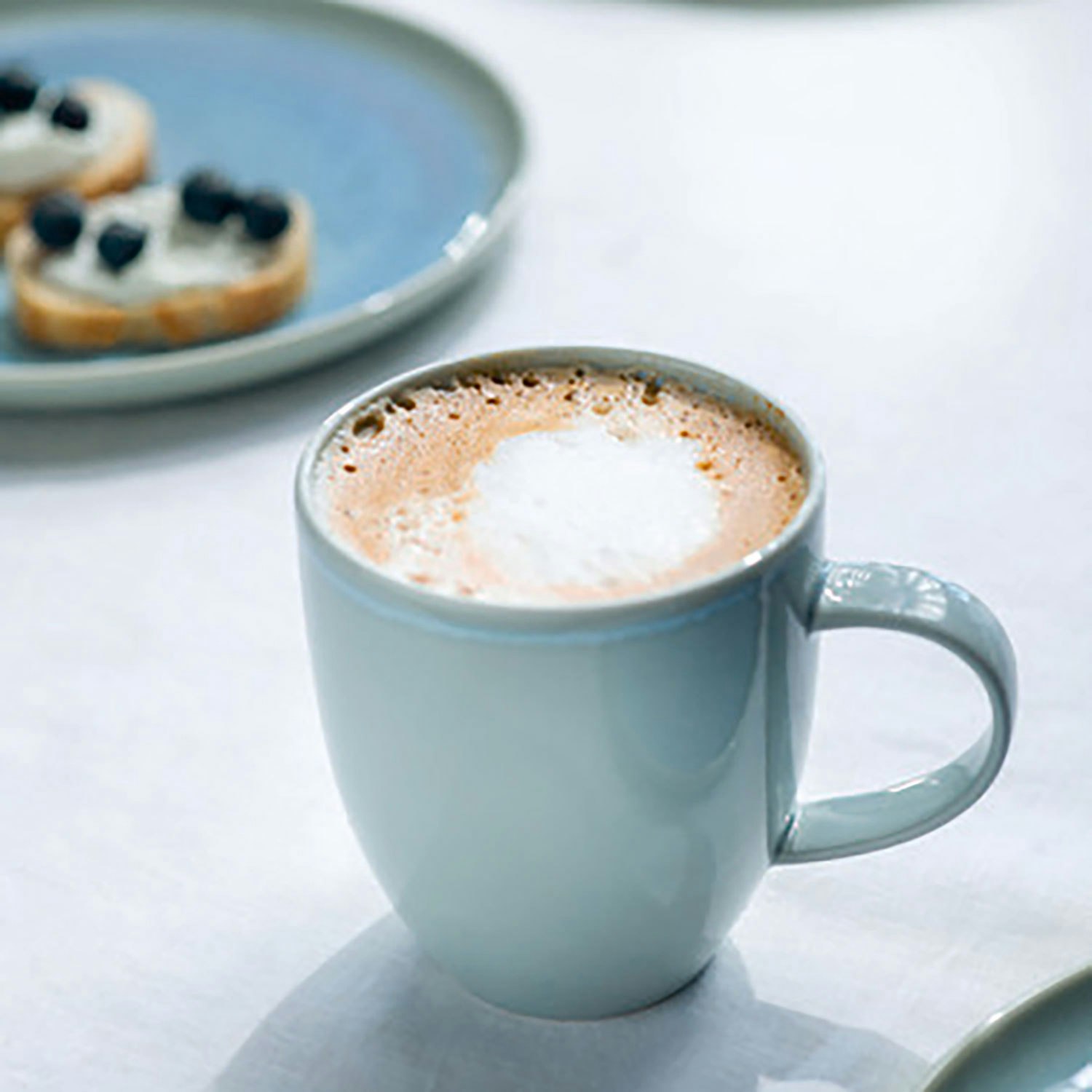 Petite Friture - Donut Coffee Mug, Blueberry