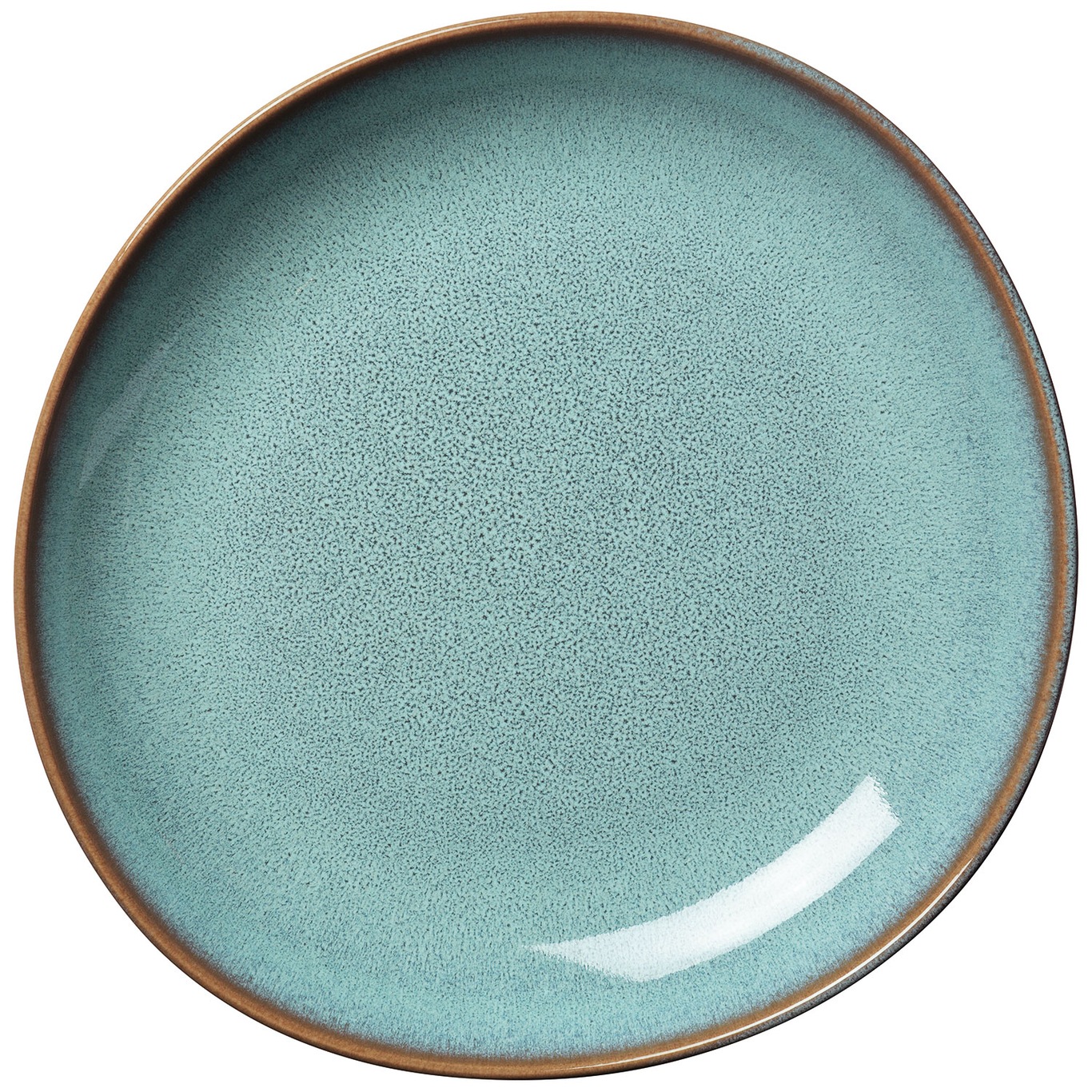 Lave Deep Plate 27 cm, Turquoise