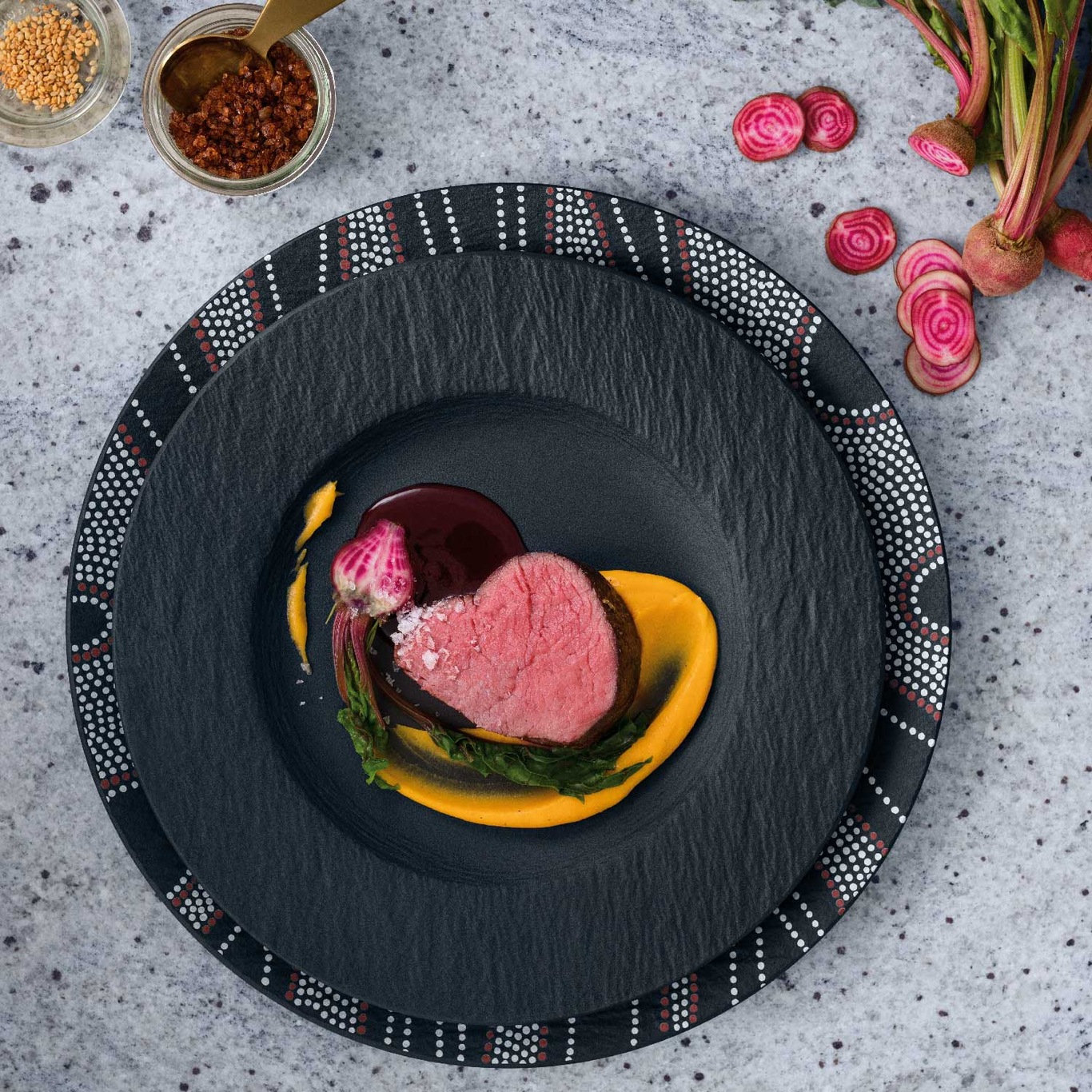 Rock Plate, @ RoyalDesign Manufacture Dinner - Villeroy 27 cm Boch &