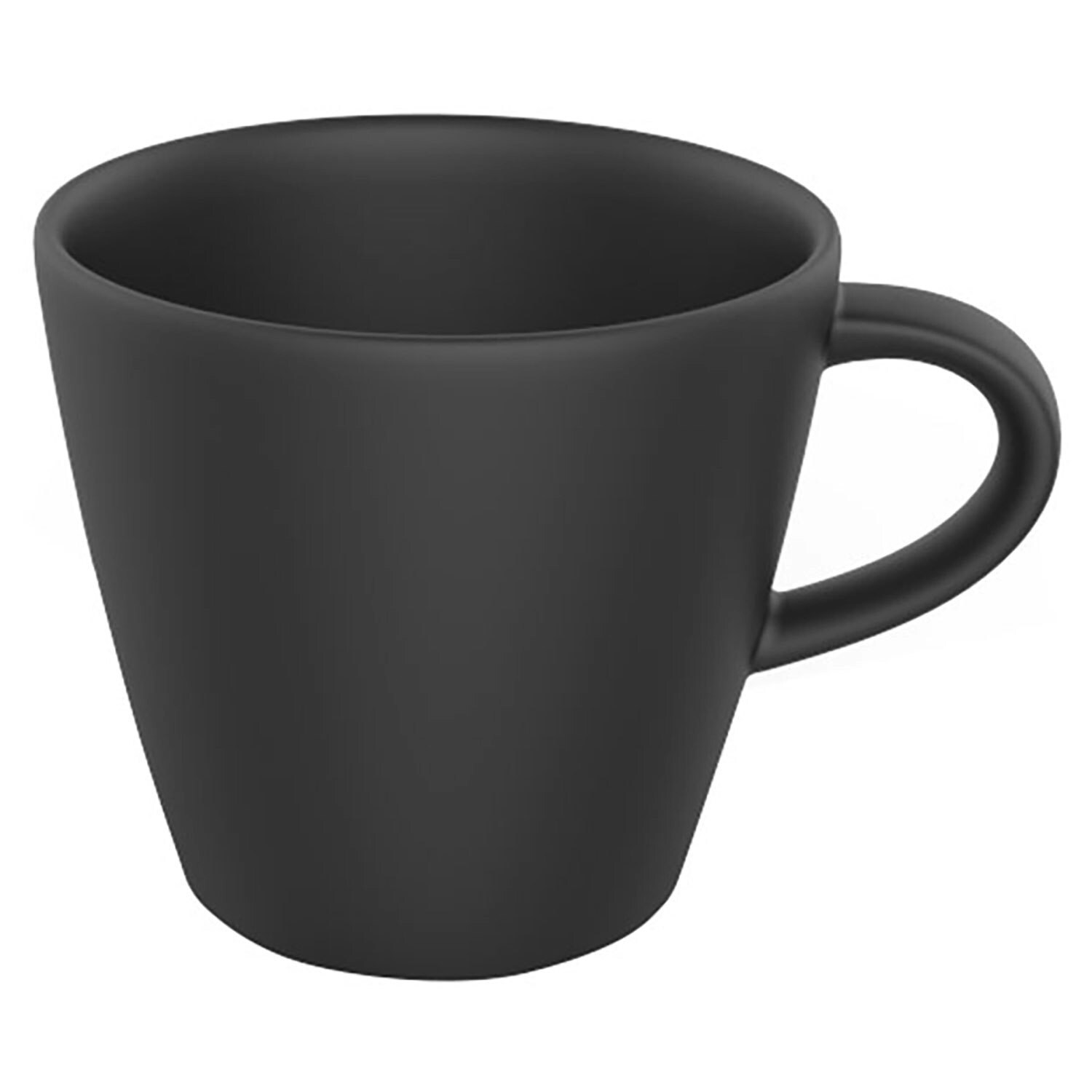 Porcelain Lavazza Espresso Cups - Black Collection