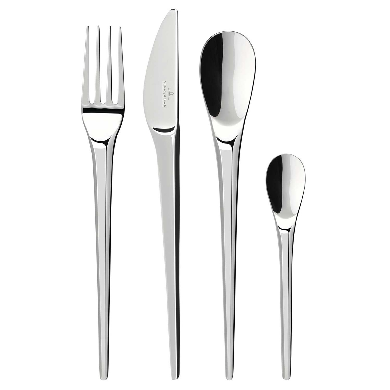 NewMoon Cutlery Set, 30 Pieces