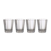 Bulbous Shape Crystal Ovid Set of 4 Tumblers for Cold Drinks Villeroy & Boch 