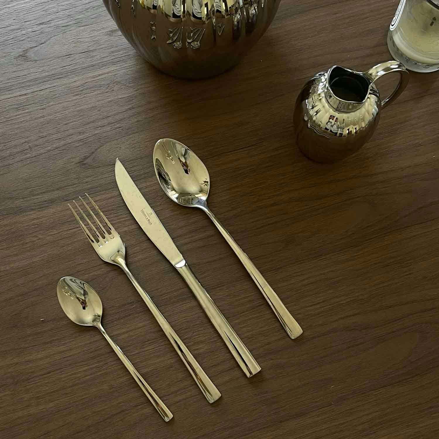 RoyalDesign 4-Pcs Boch Cutlery Piemont & - Set Villeroy @