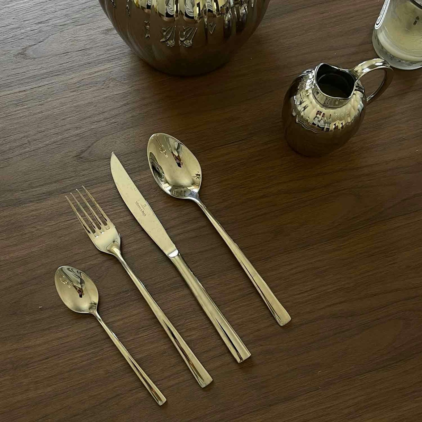 Piemont Cutlery Villeroy - Set @ 4-Pcs & Boch RoyalDesign
