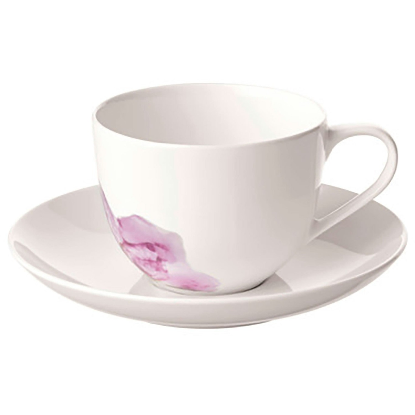 Rose Garden Coffee Cup With Saucer
