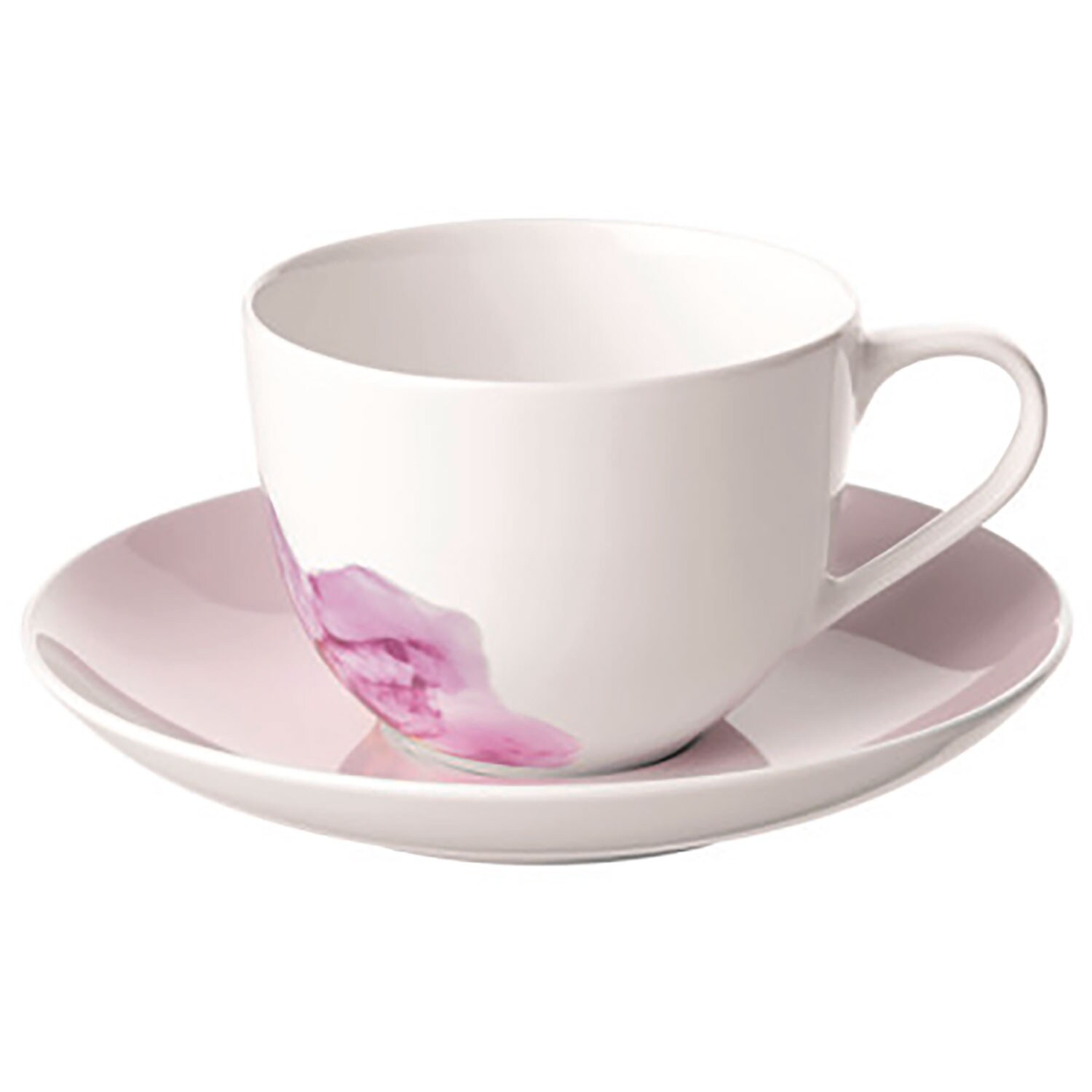 Villeroy & Boch ANMUT MY COLOUR PINK ROSE Espresso Cup & Saucer 