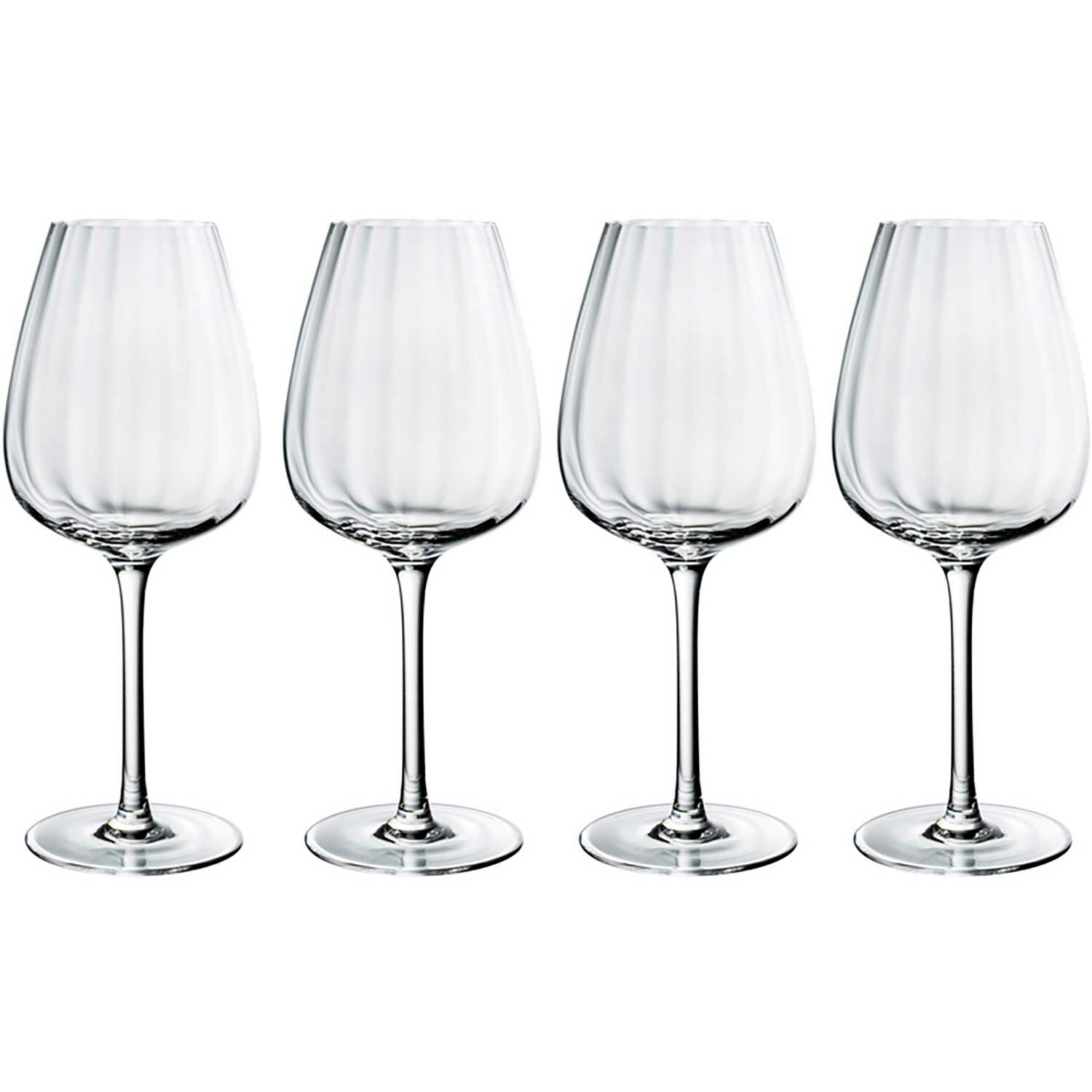 Optica Bordeaux Red Wine Glass 70 cl 4-pack - Luigi Bormioli @ RoyalDesign
