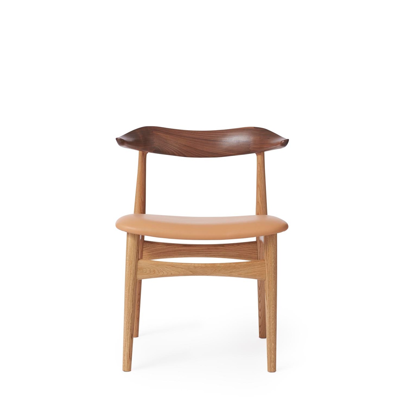 Cow Horn Chair, Nature / Oiled Walnut / Oak