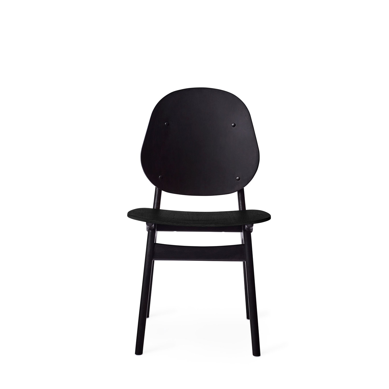 Noble Chair, Black Lacquered Beech