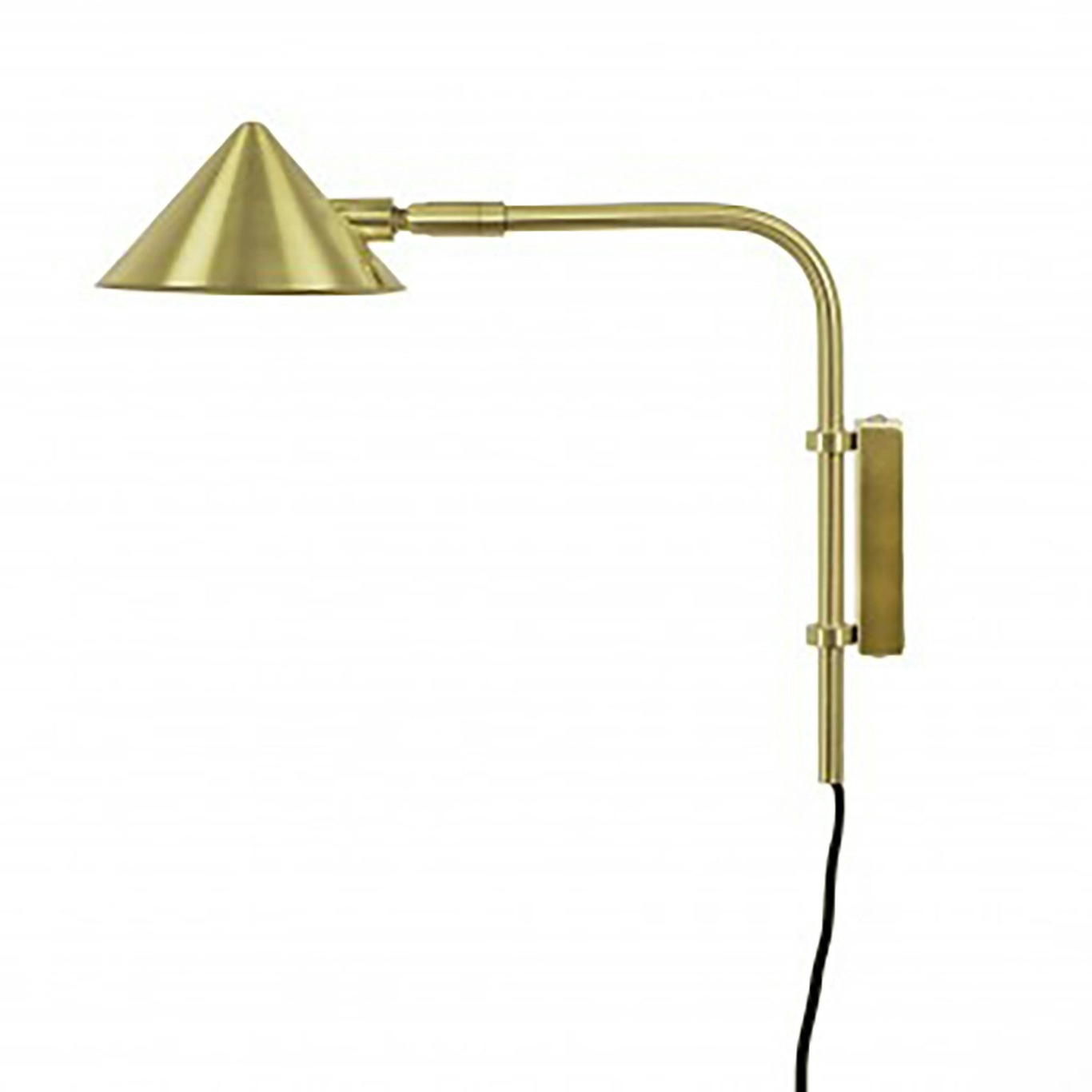 Kelly Short Wall Lamp, Gold