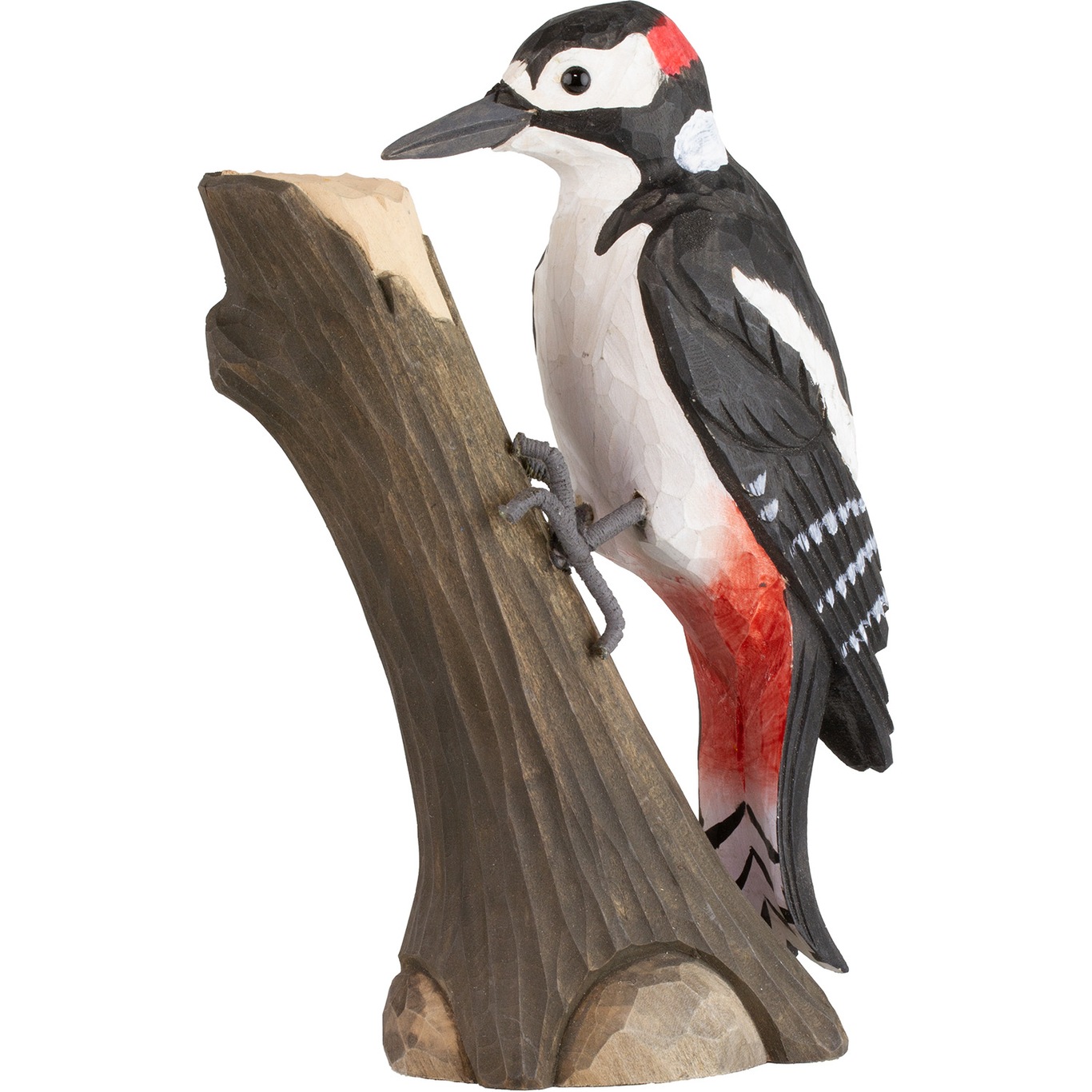 DecoBirds Hand-carved Bird, Woodpecker