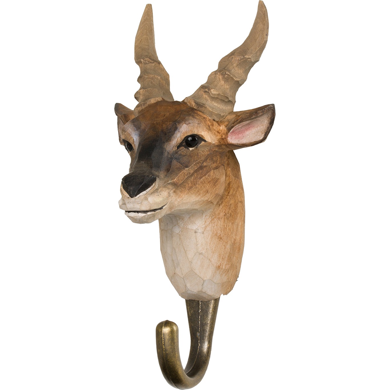 Hand-carved Hook, Eland Antelope