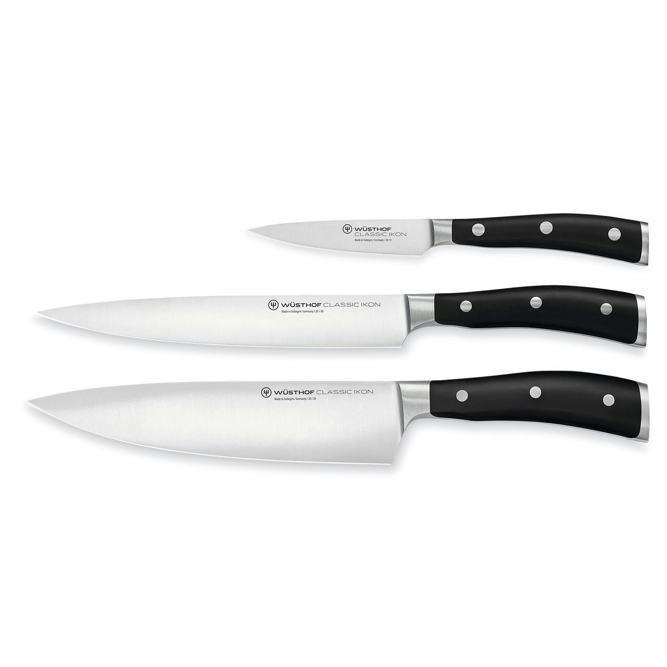 Classic Ikon Knife Set, 3-pack - Wüsthof @ RoyalDesign