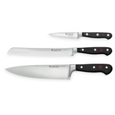 Fiskars Functional Form Knife Set 3-Pack - Knife Sets Plastic Black - 1057561