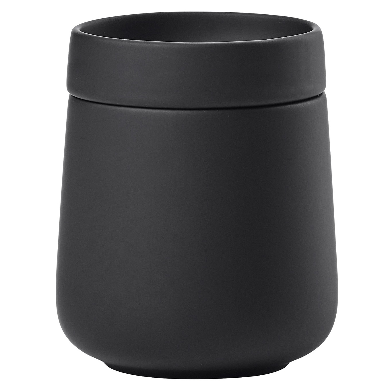 Nova One Jar With Lid, Black