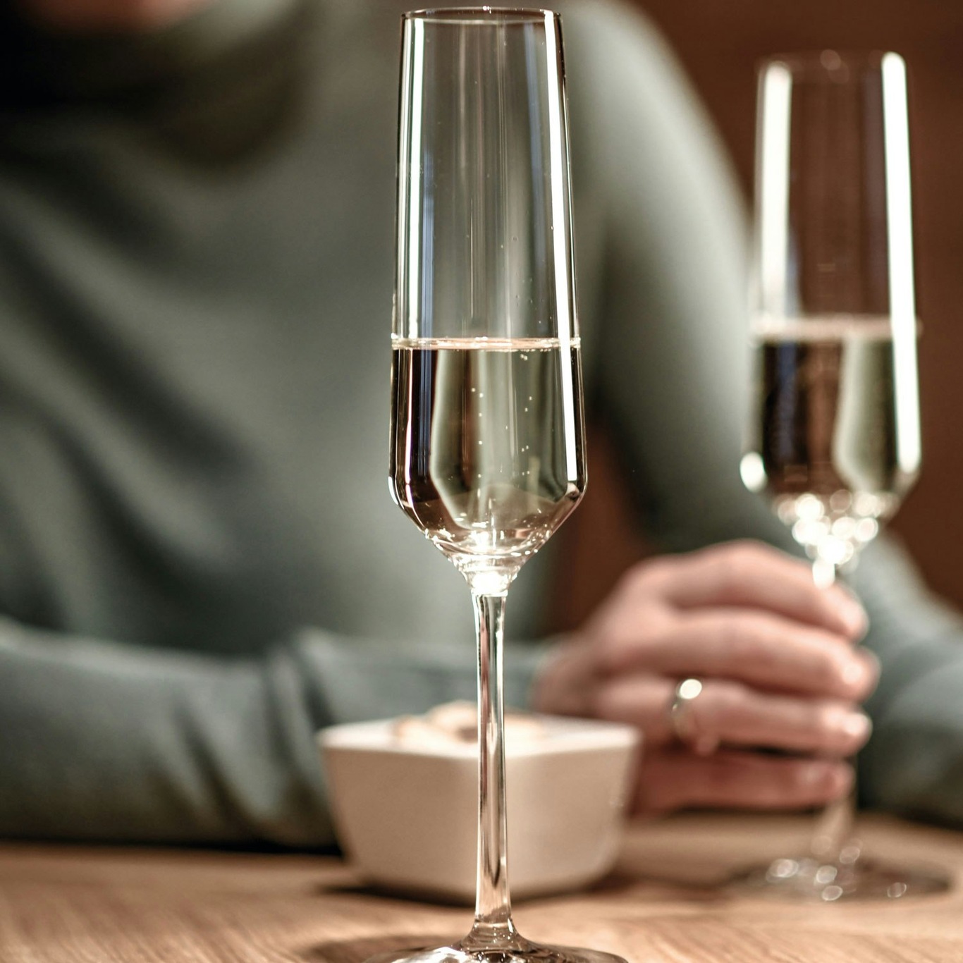 2-pcs champagne glass set, 209 ml, Pure - Schott Zwiesel