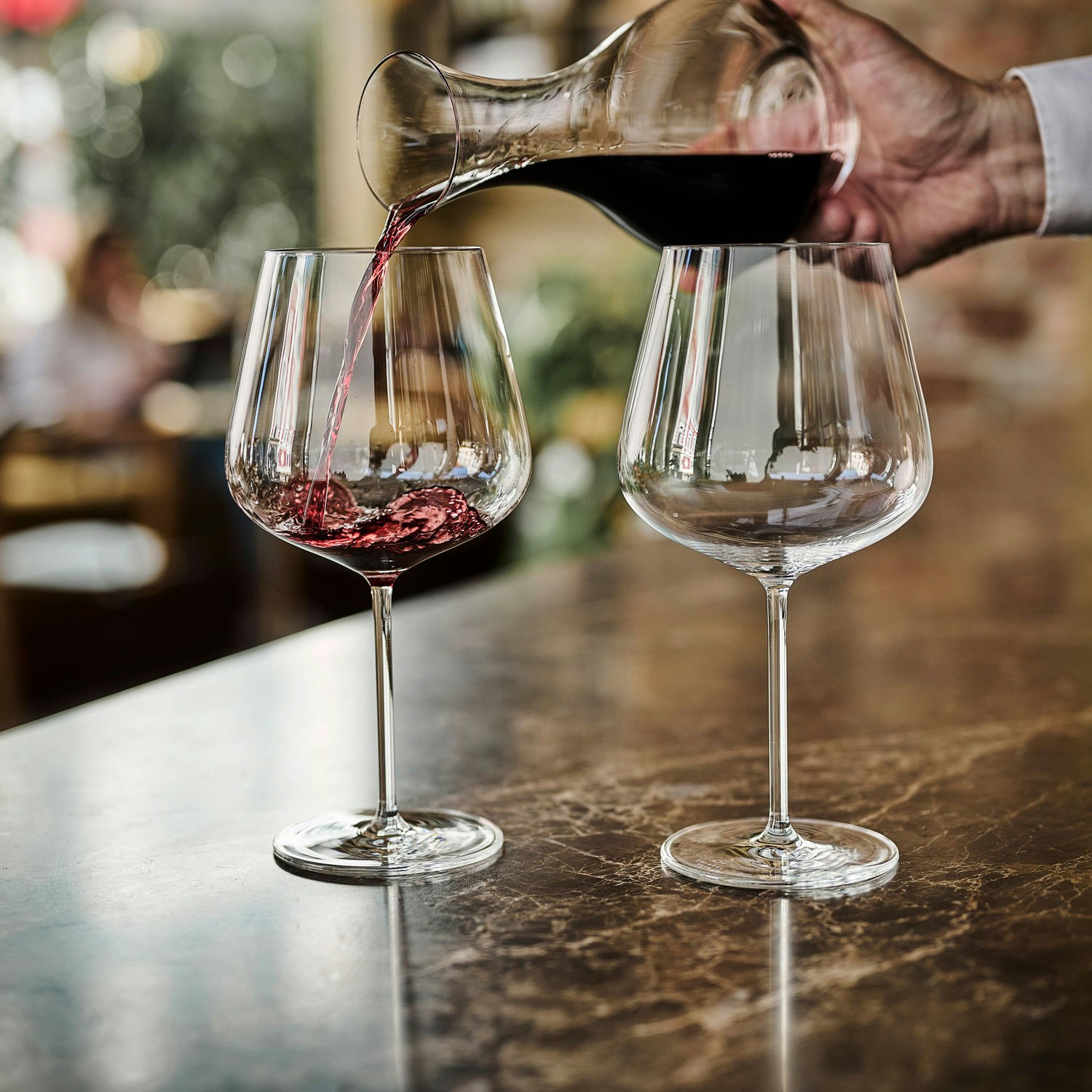 Williams Sonoma Estate Stemless Red Wine Glass Set